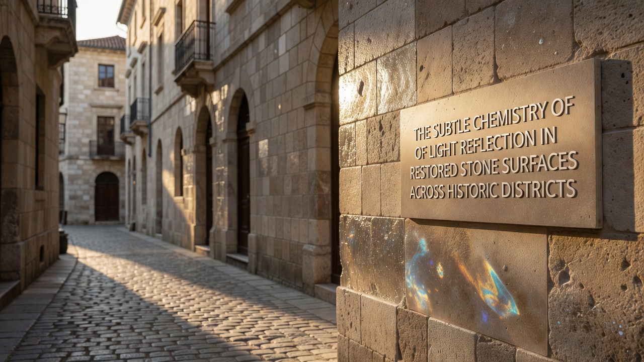 The Subtle Chemistry of Light Reflection in Restored Stone Surfaces Across Historic Districts